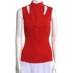 Acler Mock Neck Sleeveless Top